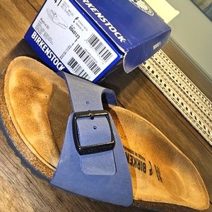 Birkenstock Madrid Sandals in Navy (Unisex)